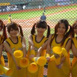 【野球どころじゃない】エロ過ぎる台湾巨乳チアガール